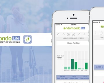 Если у вас для бега Endomondo, то для подсчёта шагов — Life